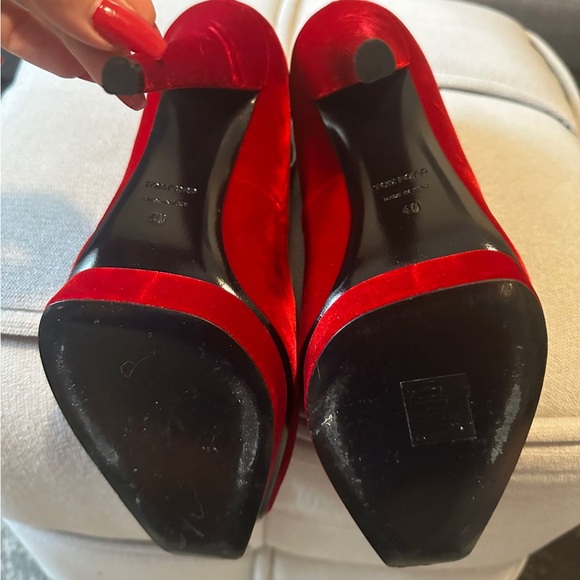 TOM FORD VELVET PLATFORMS - Picture 4 of 5